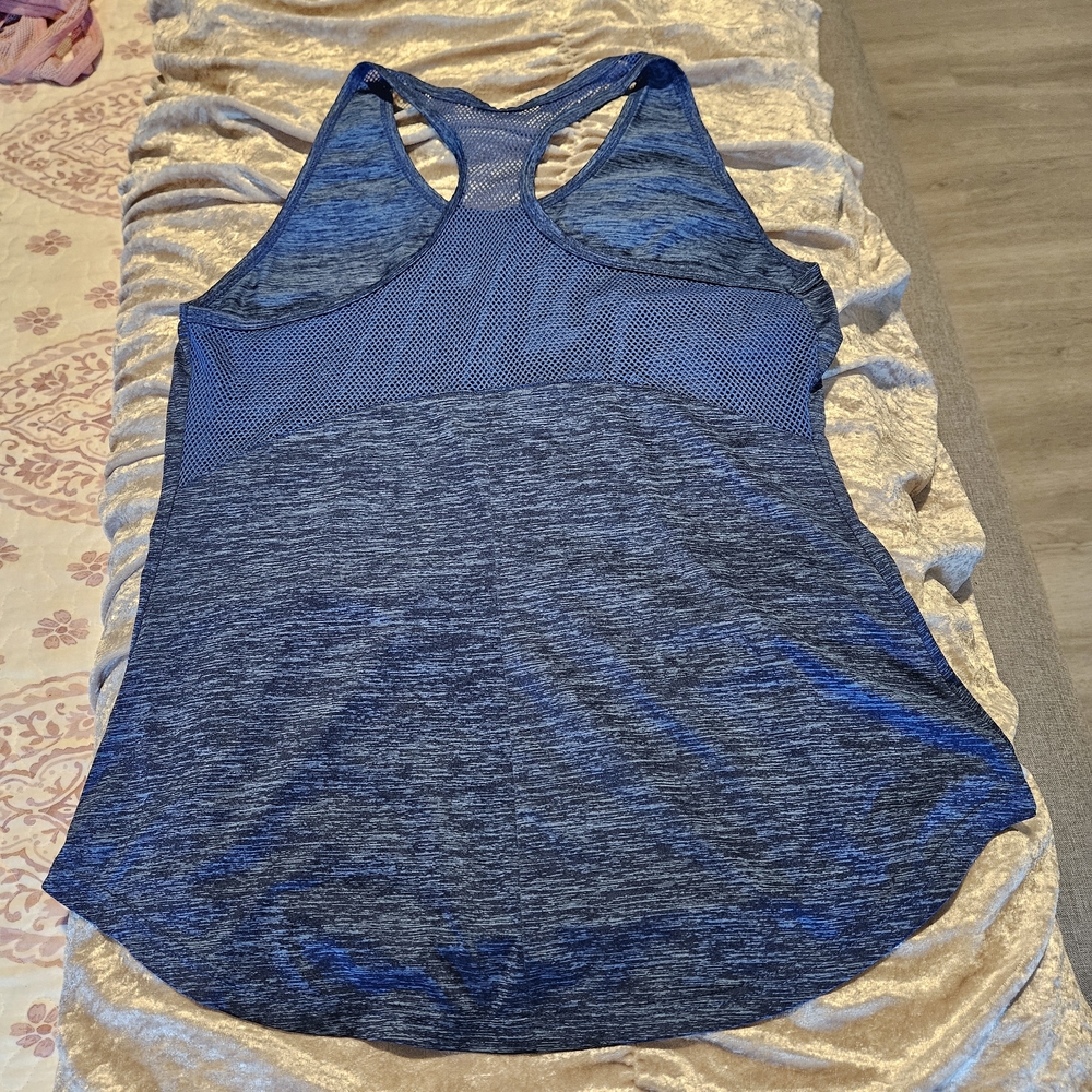 Lot Of 5 Racerback Tank Top Mesh Back Wicking Fabric Super Soft Comfortable - Picture 10 of 12